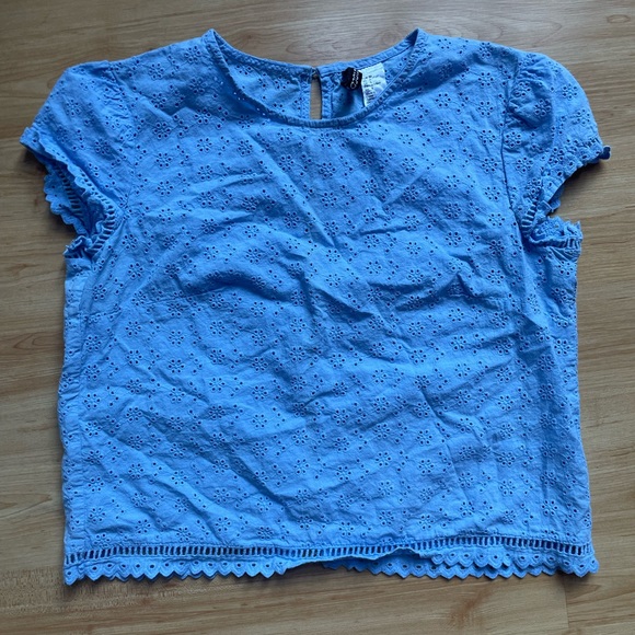 Blue Crop top - Picture 1 of 7